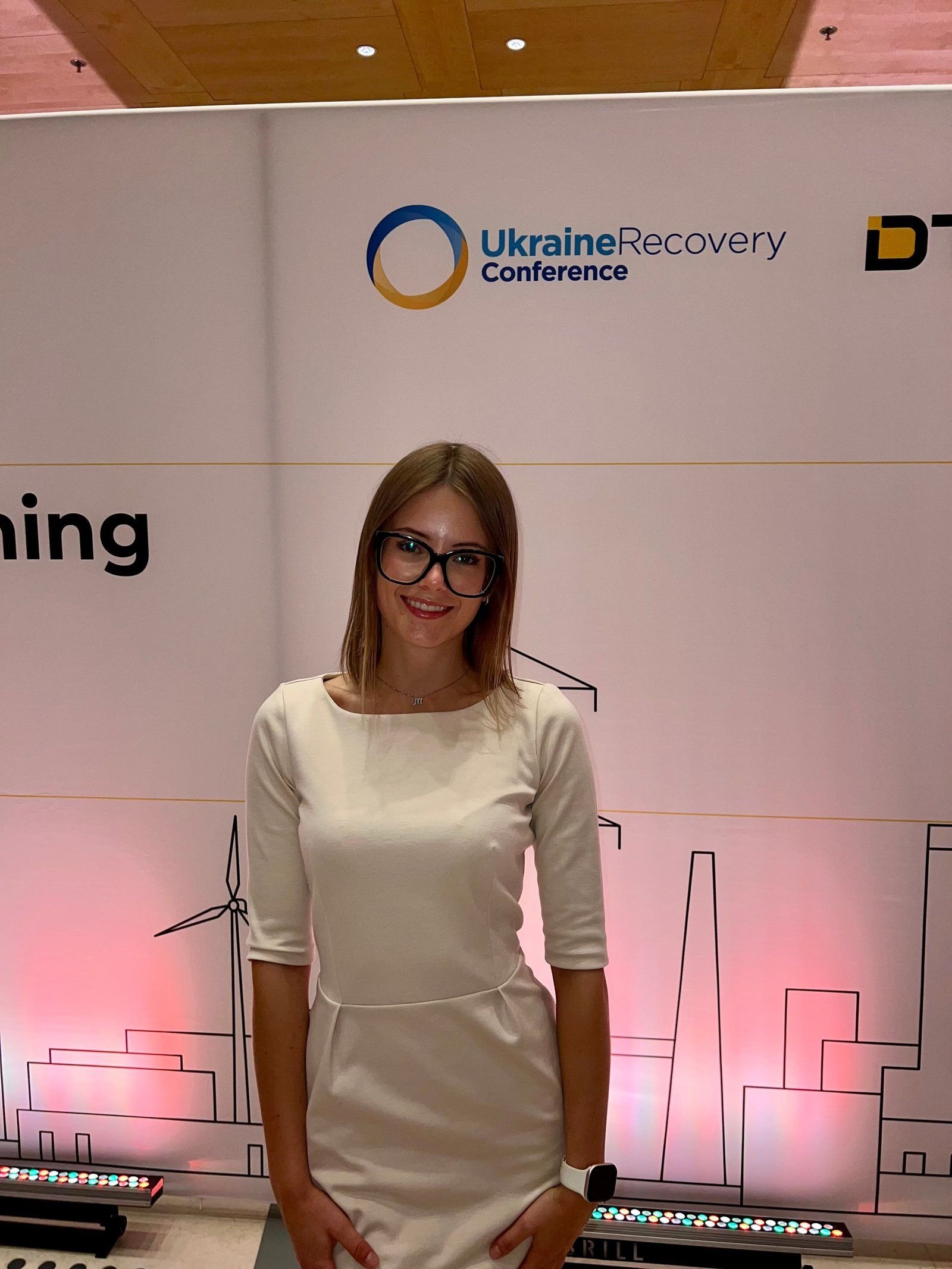 Karolina K. at Ukraine Recovery Conference